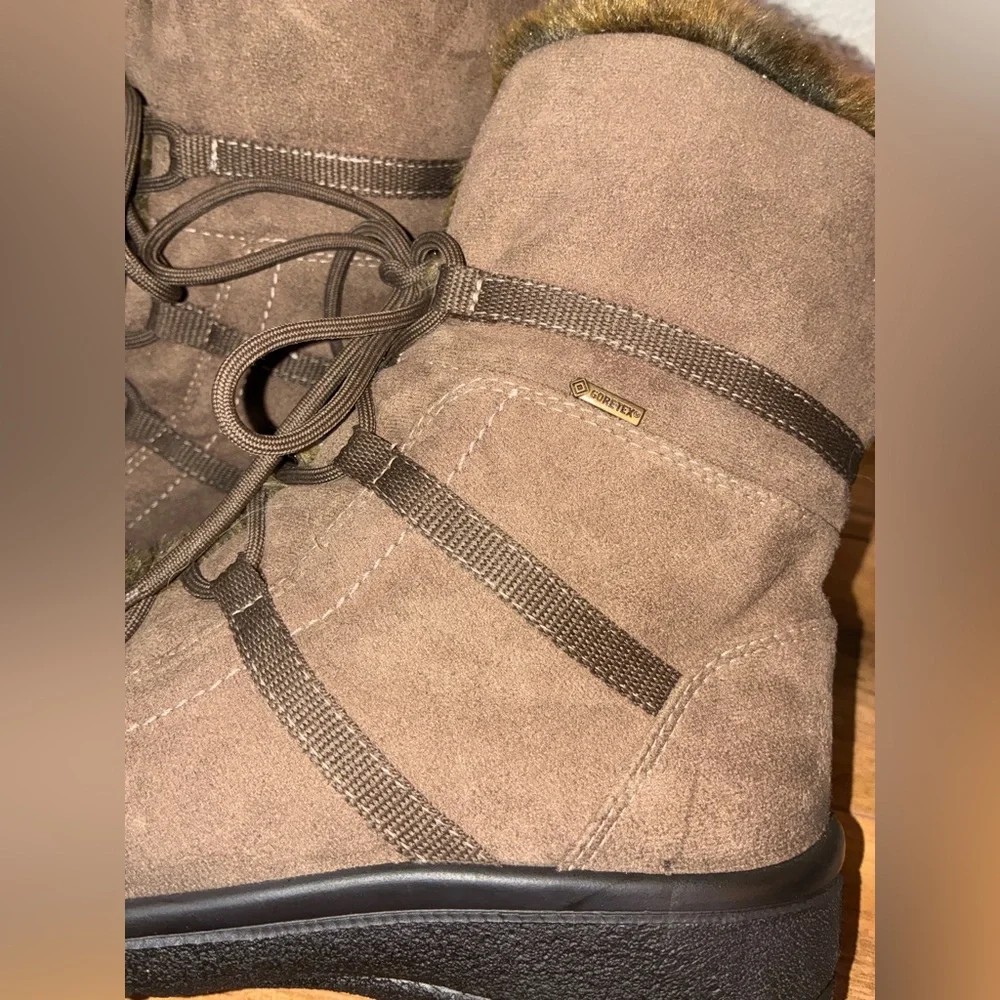 Ara Magaly Gore-Tex Waterproof Faux Fur Winter Boot - womens size 6.5